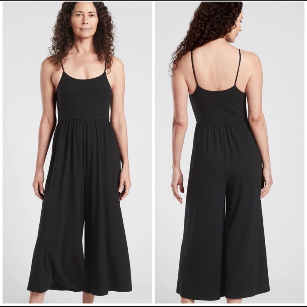 NWOT Athleta Bliss Romper XS Black